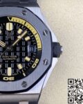 IP Factory Fake AP Royal Oak Offshore 15720CN.OO.A002CA.01 Black Dial