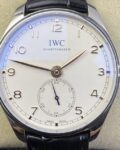 YL Factory Fake IWC Portugieser IW358303 Silver White Dial