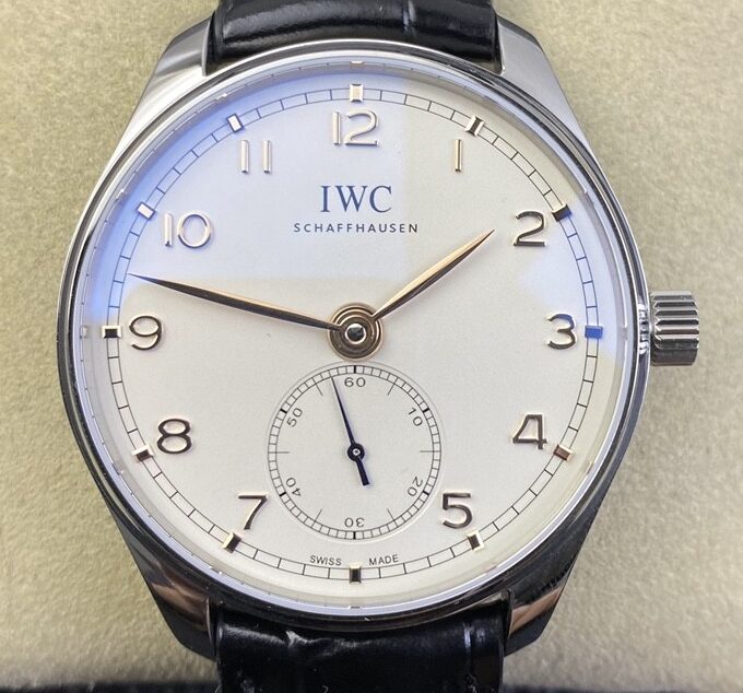 YL Factory Fake IWC Portugieser IW358303 Silver White Dial