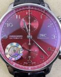 AZ Factory Replica IWC Portugieser IW371616 Red Panda Plate Watches