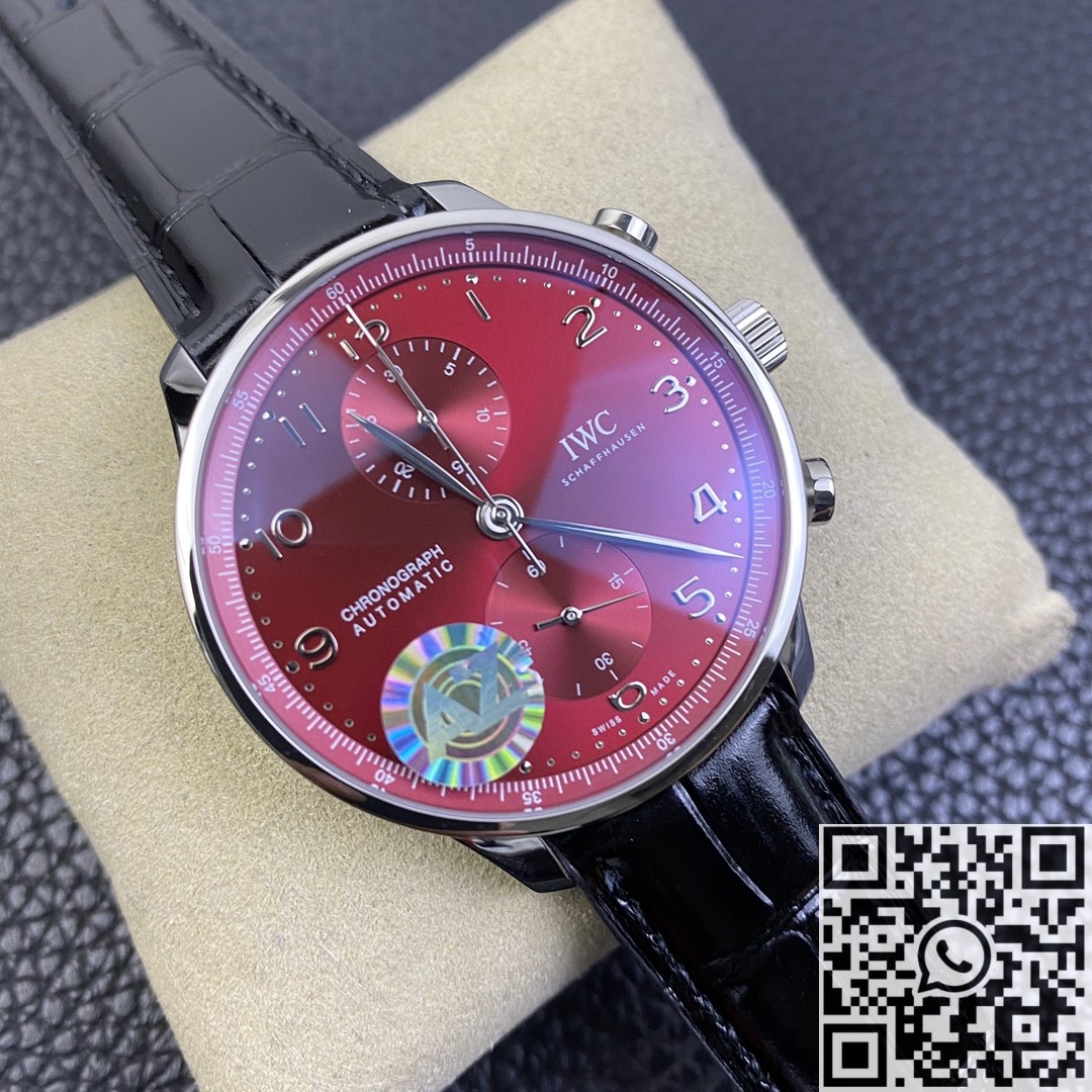 AZ Factory Replica IWC Portugieser IW371616 Red Panda Plate Watches