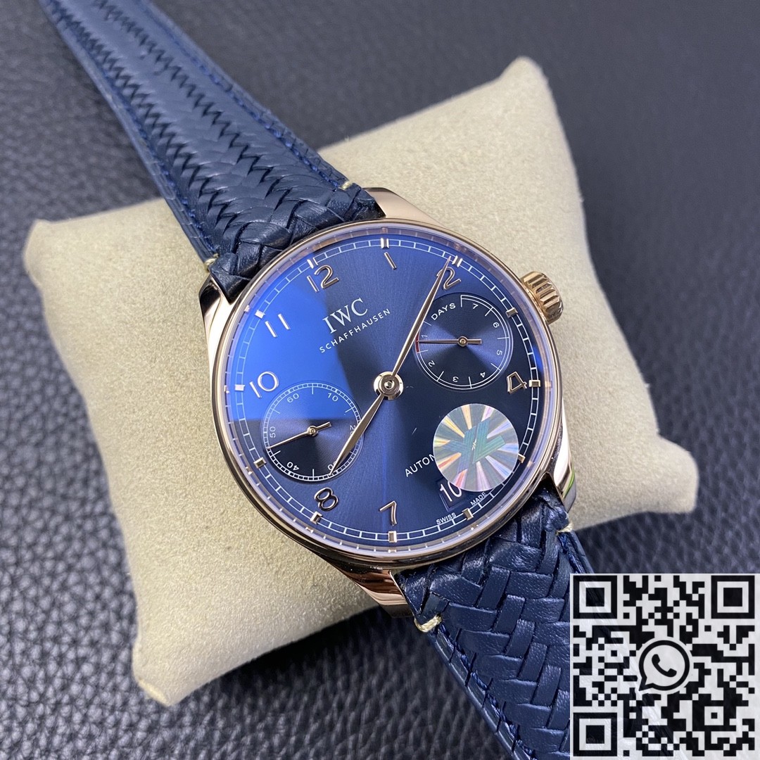 YL Factory Replica IWC Portugieser IW500713 Blue Panda Plate