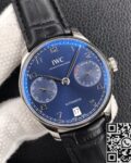 ZF Factory Fake IWC Portugieser IW500710 Blue Panda Plate Watches