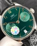 ZF Factory Fake IWC Portugieser IW500710 Blue Panda Plate