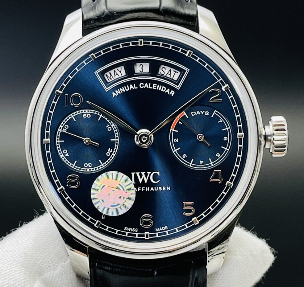 ZF Factory Replica IWC Portugieser IW503502 Blue Dial