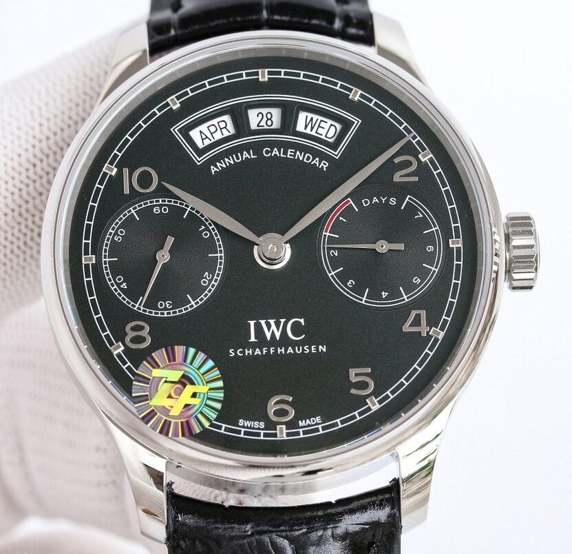 ZF Factory Fake IWC Portugieser IW503501 Black Dial