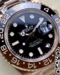 C+ Factory Fake Rolex GMT Master II M126715CHNR-0001 3285 Rose Gold Watch