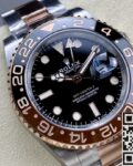 C+ Factory Replica Rolex GMT Master II M126711CHNR-0002 3285 Rose Gold Watch