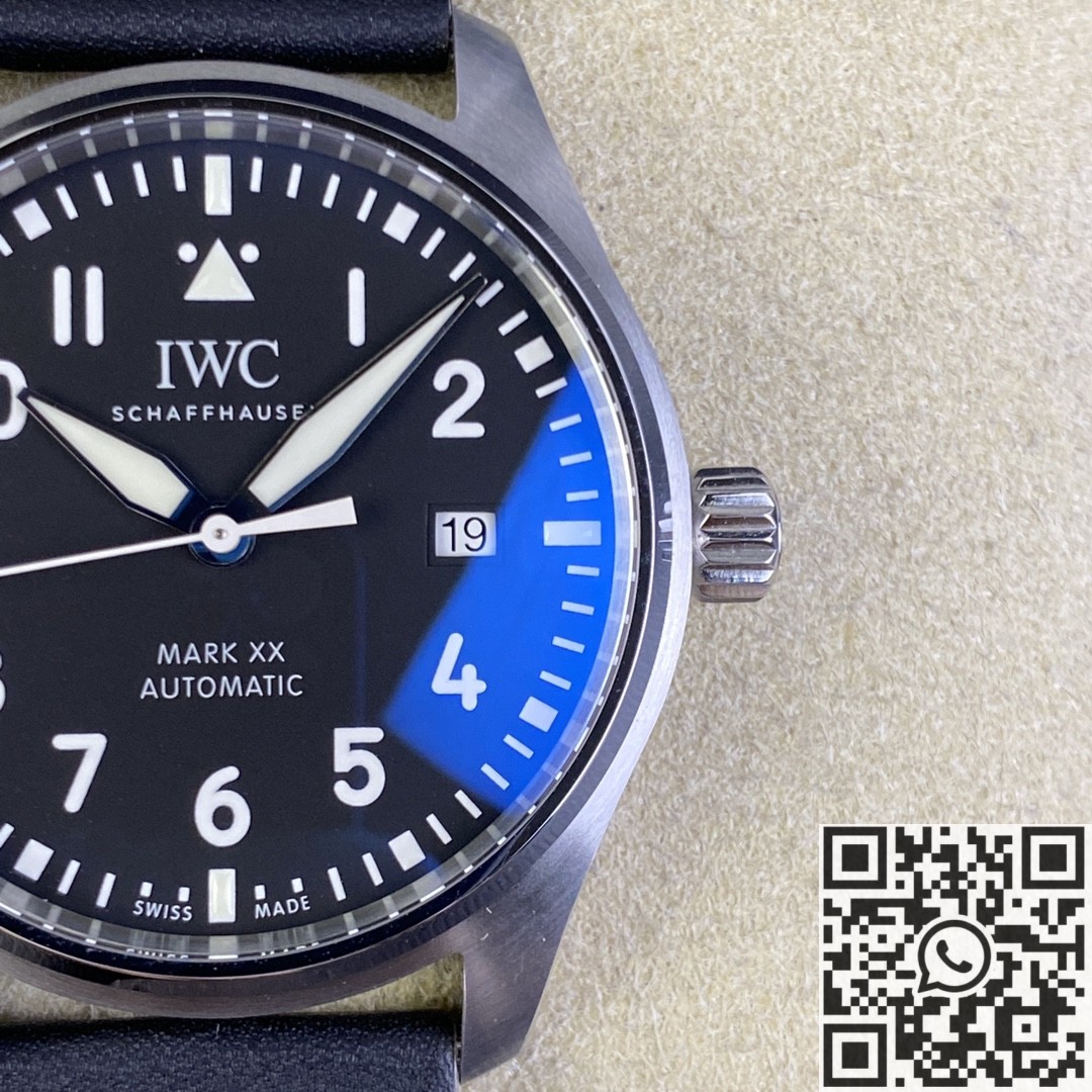 V7 Factory Replica IWC Pilot IW328201 Black Dial