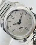 BV Factory Replica Bvlgari Octo Finissimo 103464 Silver Dial