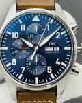 ZF Factory Replica IWC Pilot IW377714 Blue Dial