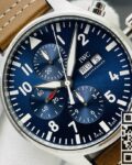 ZF Factory Replica IWC Pilot IW377714 Blue Dial