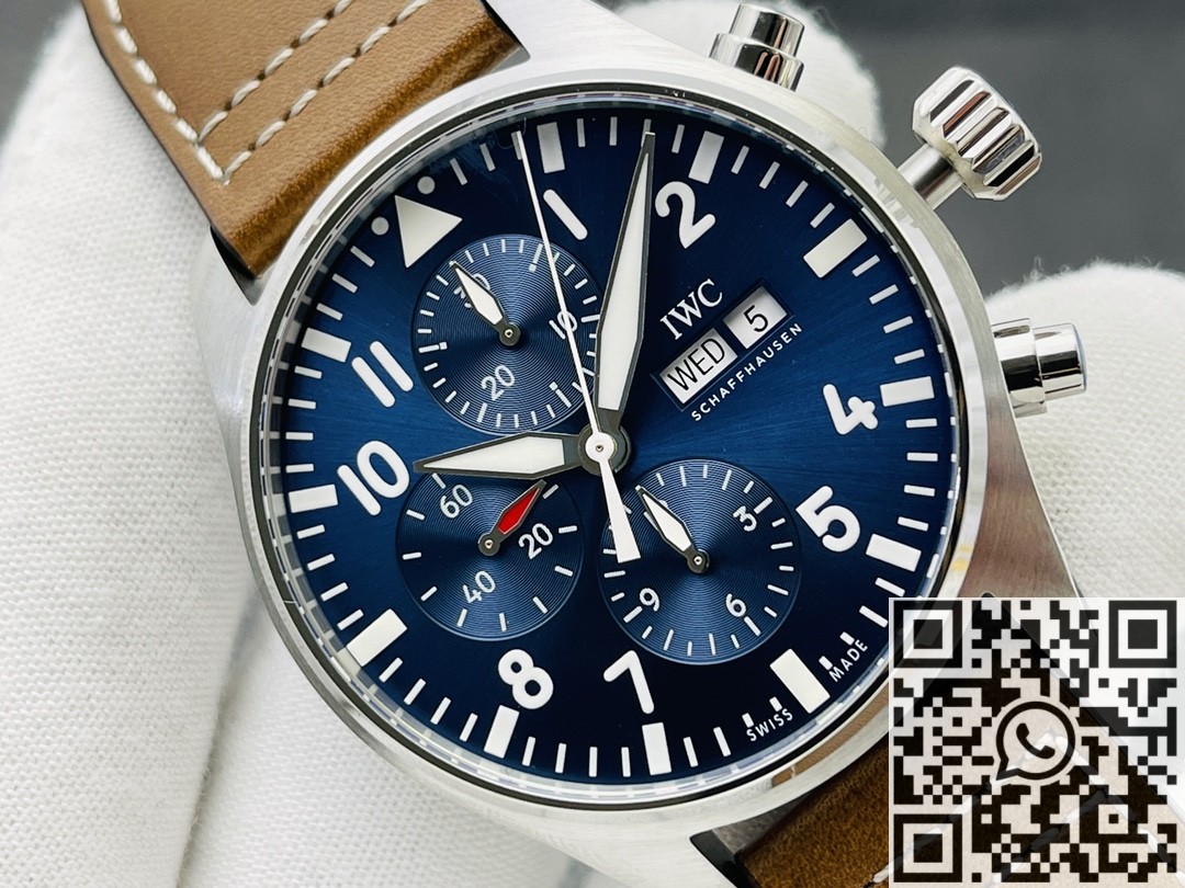 ZF Factory Replica IWC Pilot IW377714 Blue Dial