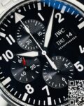 ZF Factory Fake IWC Pilot IW377710 Black Dial Watch