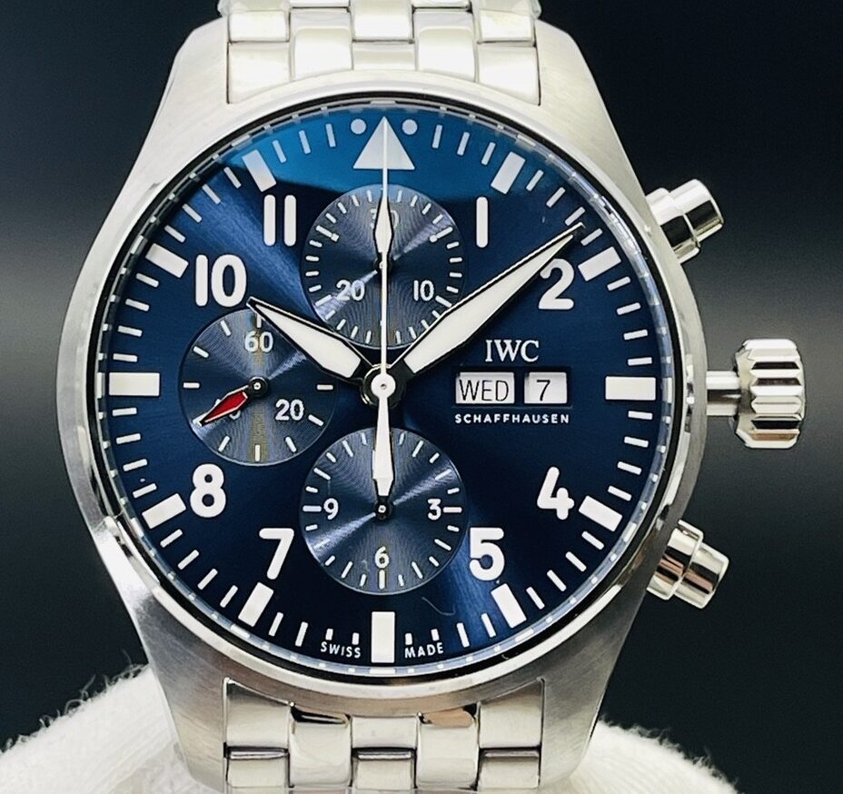 ZF Factory Replica IWC Pilot IW377717 Blue Dial