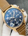 ZF Factory Fake IWC Pilot IW377721 Red Gold