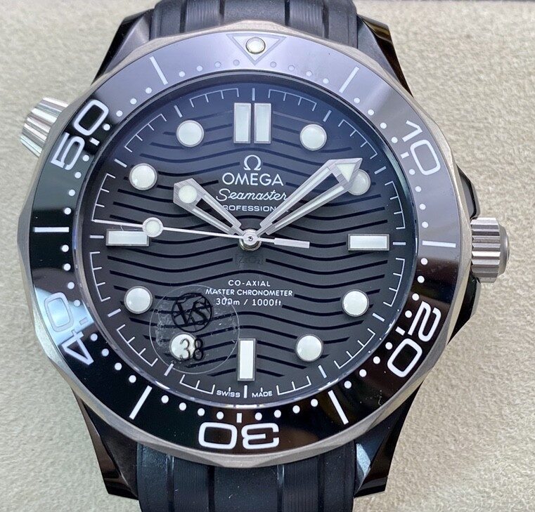 VS Factory Replica Omega Seamaster Diver 300M 210.92.44.20.01.001 Black Ceramic