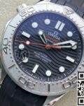 VS Factory Fake Omega Seamaster Diver 300M 210.32.42.20.01.002 Black Dial