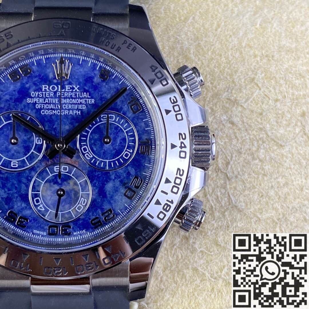 Clean Factory Rolex Cosmograph Daytona 116589 Rolex Blue Garnet Disc