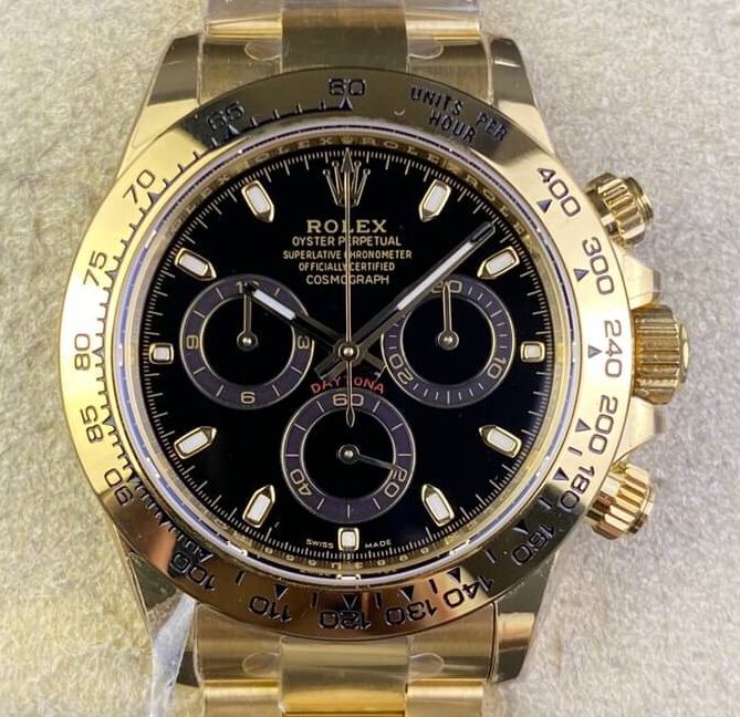 BT Factory Rolex Cosmograph Daytona M116508-0004 Gold Watches