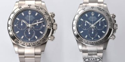 Clean Factory Platinum Rolex V3 Daytona 116509 Detail Comparison