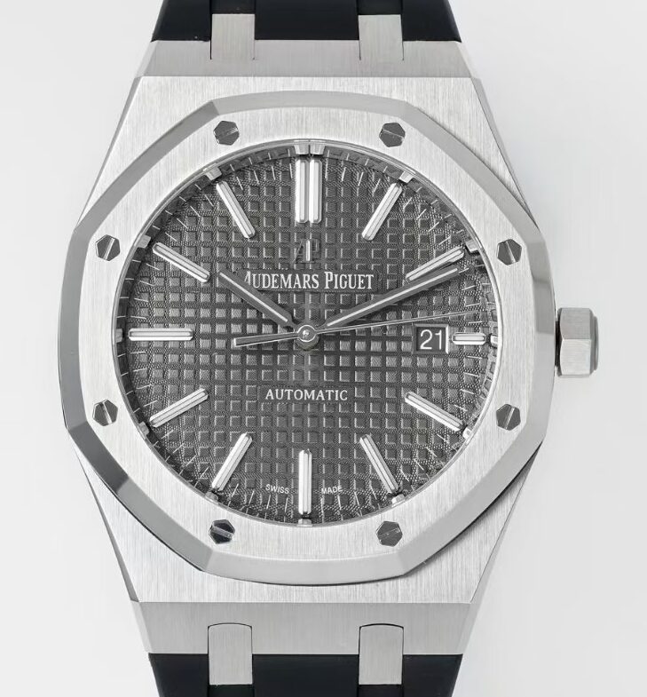 APS Factory Replica Audemars Piguet Royal Oak 15400O Gray Ruthenium Dial