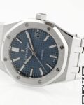 APS Factory Audemars Piguet Royal Oak 15450ST.OO.1256ST.03 Blue Dial Size 37mm