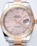 Clean Factory New Rolex Datejust M126331-0009 Pink Dial Watch