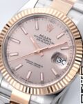 Clean Factory New Rolex Datejust M126331-0009 Pink Dial Watch