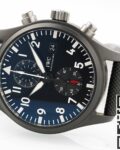 APS Factory Replica IWC Pilot IW389001 Black Dial Watches