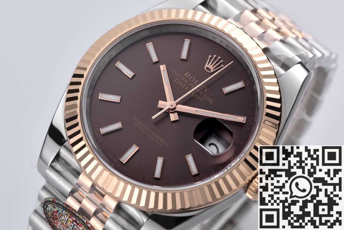 Clean Factory New Rolex Datejust M126333 Five-Bead Steel Watch