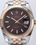 Clean Factory New Rolex Datejust M126333 Five-Bead Steel Watch