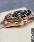 ARF Factory Rolex GMT Master II M126715CHNR-0001 Rose Gold Watch Replica