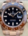 ARF Factory Rolex GMT Master II M126715CHNR-0001 Rose Gold Watch Replica