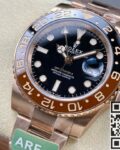 ARF Factory Rolex GMT Master II M126715CHNR-0001 Rose Gold Watch Replica