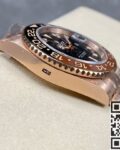 ARF Factory Rolex GMT Master II M126715CHNR-0001 Rose Gold Watch Replica