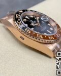 ARF Factory Rolex GMT Master II M126715CHNR-0001 Rose Gold Watch Replica