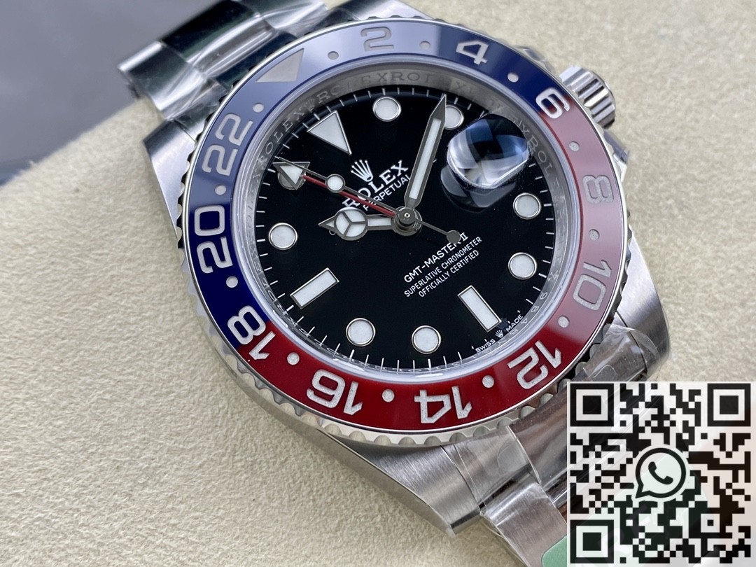 ARF Factory Rolex GMT Master II M126710BLRO-0002 Pepsi Replica Watch