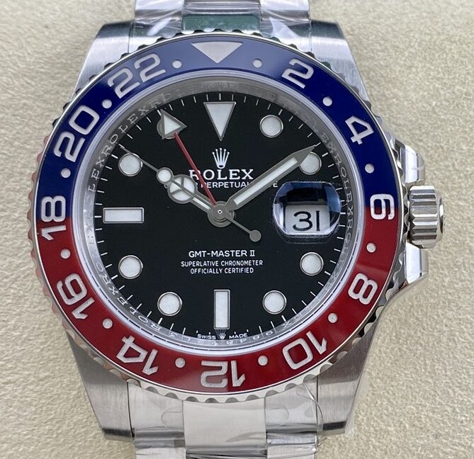 ARF Factory Rolex GMT Master II M126710BLRO-0002 Pepsi Replica Watch