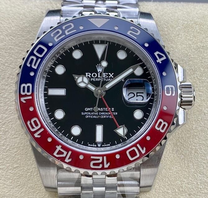 ARF Factory Rolex GMT Master II M126710BLRO-0001 Pepsi Replica