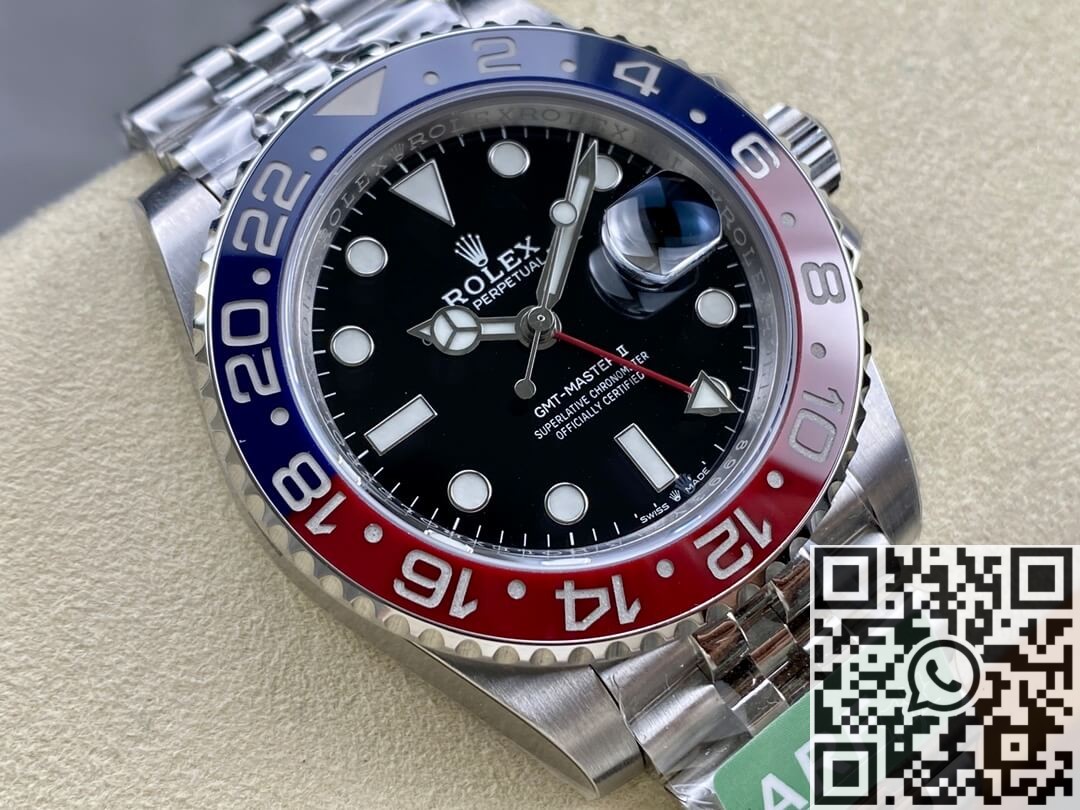 ARF Factory Rolex GMT Master II M126710BLRO-0001 Pepsi Replica