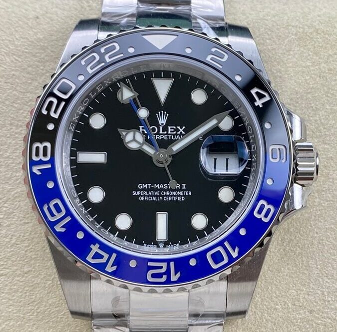 ARF Factory Rolex GMT Master II M126710BLNR-0003 Batman Replica Watch