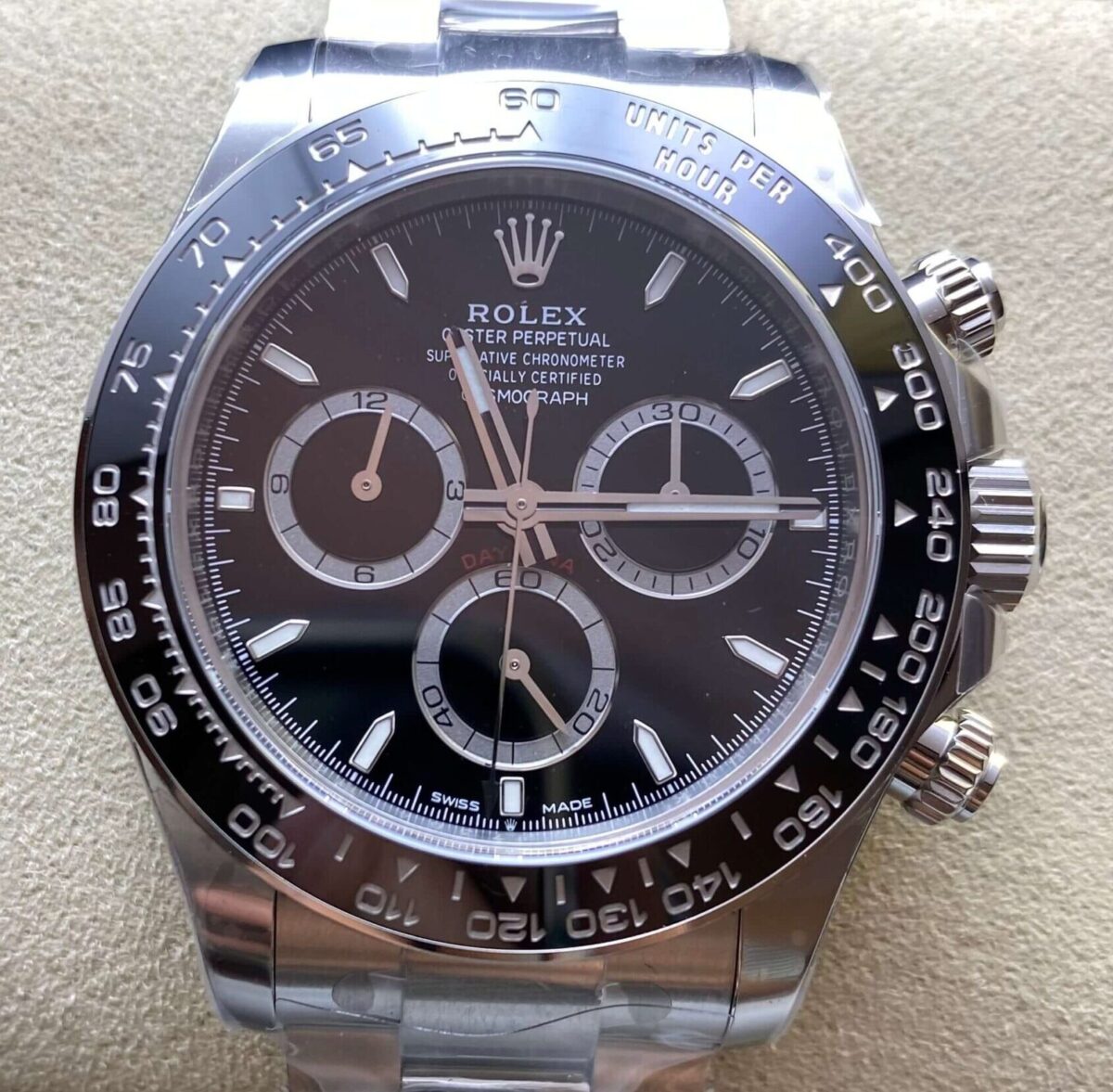 Clean Fake Rolex Daytona M126500LN-0002 4131 Movement