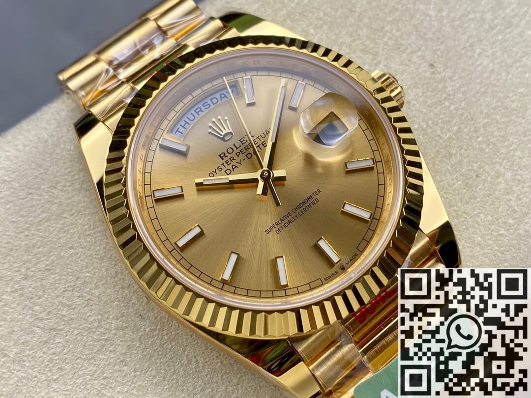 ARF Factory Replica Rolex Day Date M228238-0003 Gold