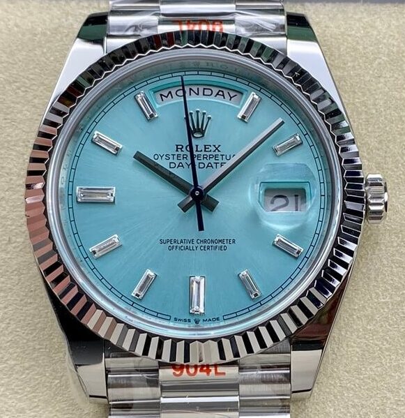 ARF Factory Rolex Day Date M228236-0006 Lce Blue Replica