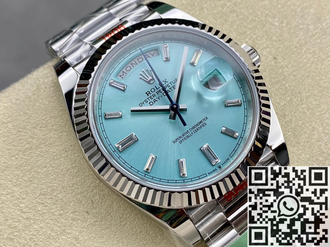 ARF Factory Rolex Day Date M228236-0006 Lce Blue Replica