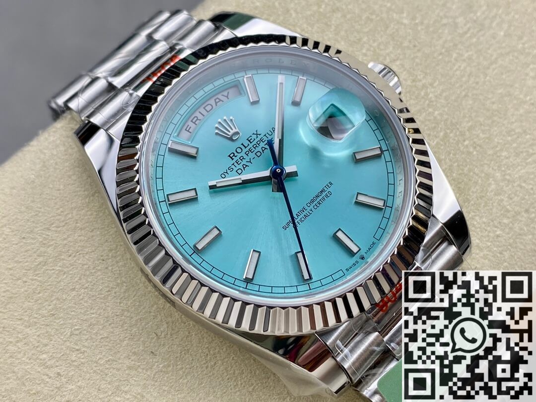 ARF Factory Rolex Day Date M228236-0018 Lce Blue Replica