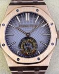 Audemars Piguet Replica - Royal Oak Rose Gold Dial Tourbillon