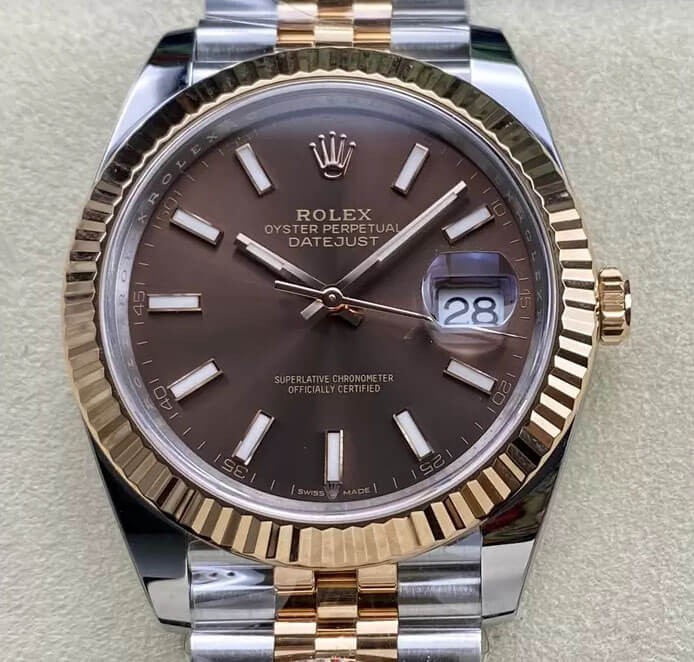 Clean Factory Rolex Datejust M126331-0002 Rose Gold Replica