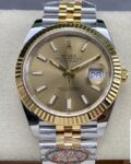 Clean Factory Rolex Datejust M126333-0010 Champagne Replica Watch